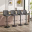 Neshay Swivel Adjustable Height Upholstered Bar Stool-117757533