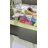 Themistocles Lift Top Wheel Coffee Table with Drawers RGB LED Lights Hidden Compartment-1890823149