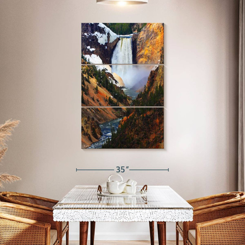 Chute d'eau Alvord Artist Point, H 38 po x l 24 po