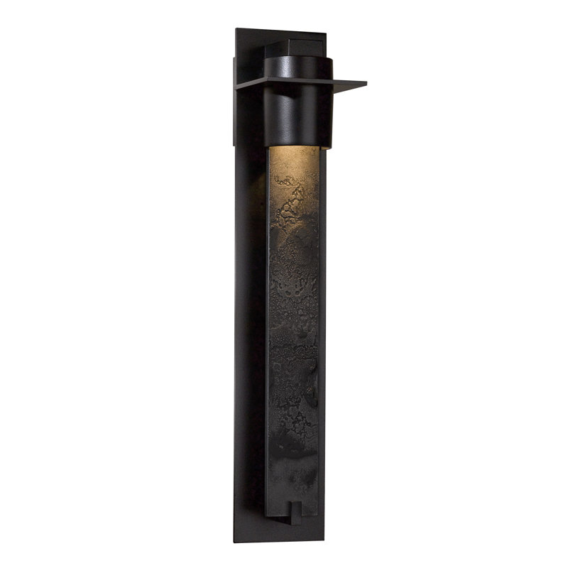 Airis Outdoor Flush Mount, Forged Plate, 18.3" H x 4.5" W x 4" D, Coastal White