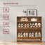 16 Pair Shoe Storage Cabinet
