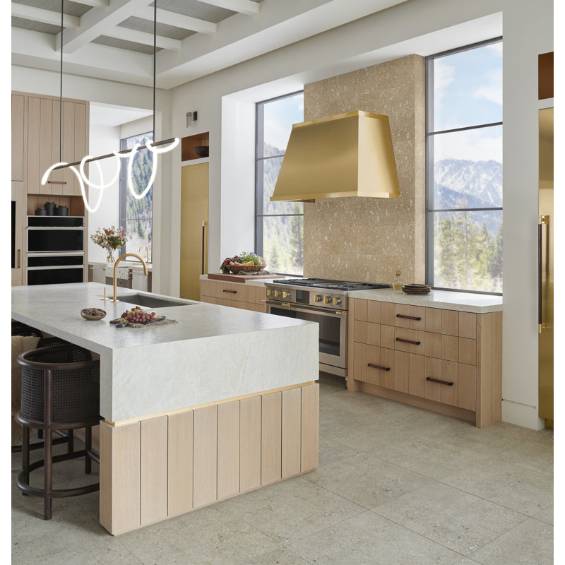 Monogram 53" Custom Brass Designer Collection Hood