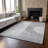 Premium Machine Washable Prisco Gray Rug-72714106