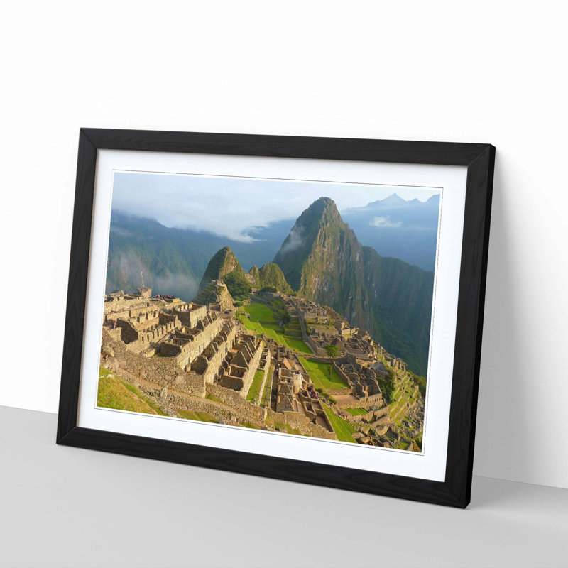 Single Picture Frame Print, Black
