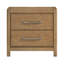 Table de chevet 2 tiroirs avec prises de courant et ports USB