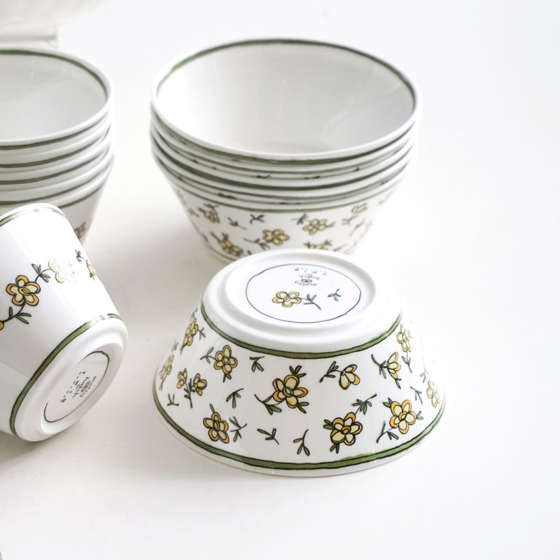 Daisy Chain Bone China Soup Bowl