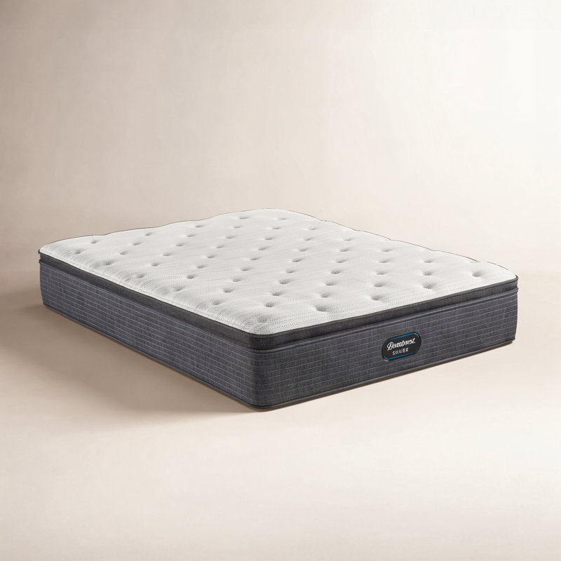 Beautyrest 15" Plush Pillow Top Innerspring Mattress, Queen