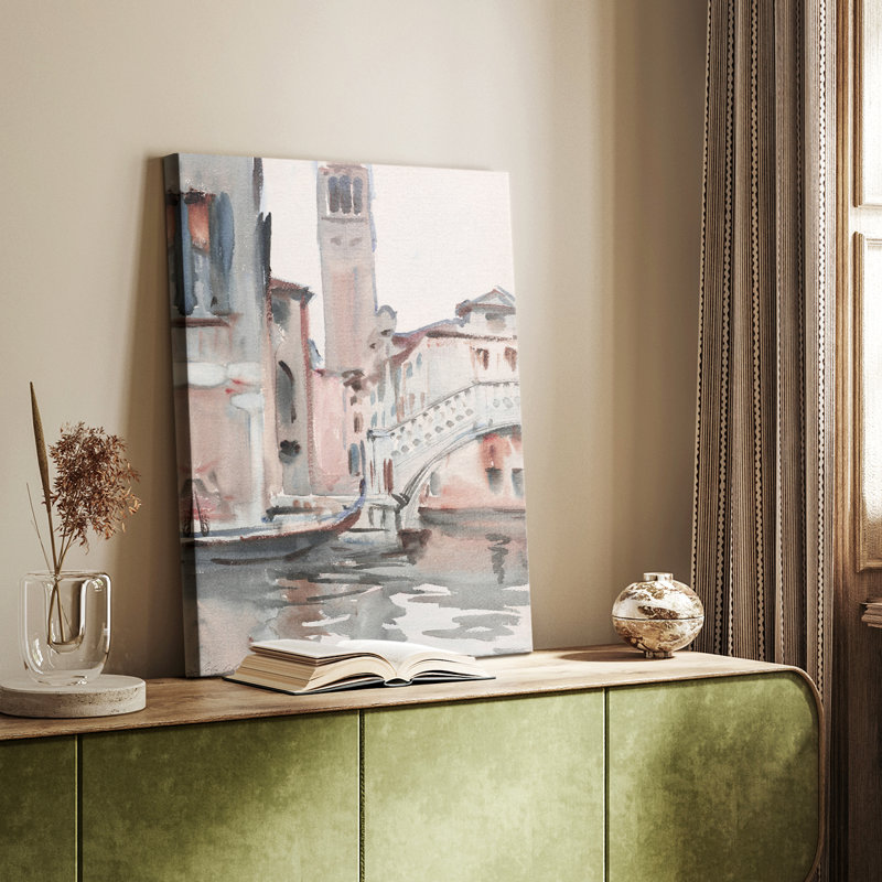 Paysage rétro CLxxxxi - galerie Cavas, H 18 po x l 12 po
