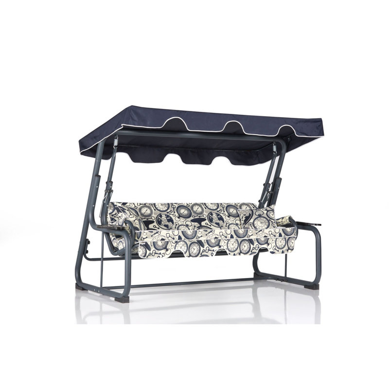 Clara 5 Person Porch Swing with Canopy