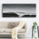 Ondes noires et blanches I sur toile