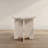 Sculptural Marble Table with Interlocking Base-516538561