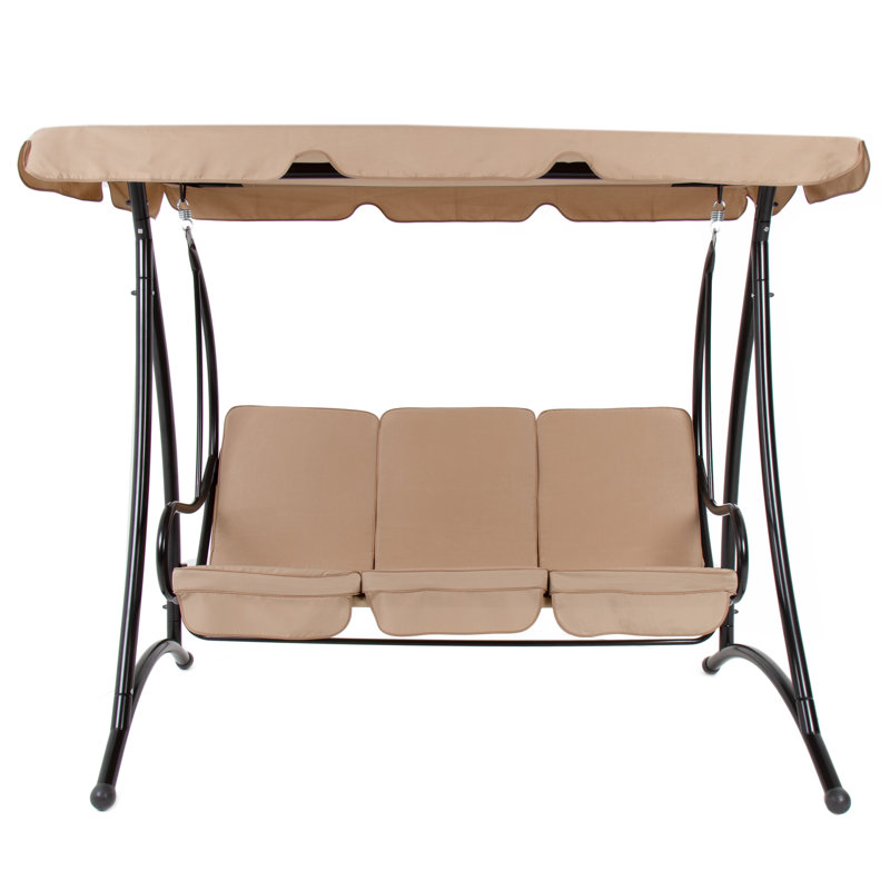 3 Person Porch Swing with Canopy