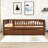 Wood Daybed with Twin Trundle and Guardrails-537538290-537538291