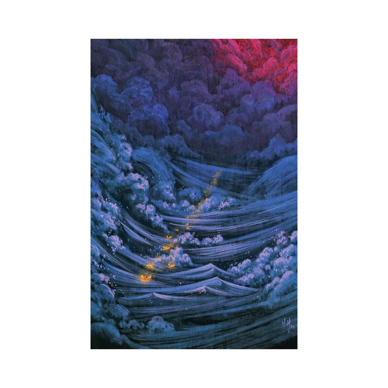 Passage by Martin Hsu - Painting on Canvas, 20.32 cm H x 30.48 cm W, Wrapped Canvas