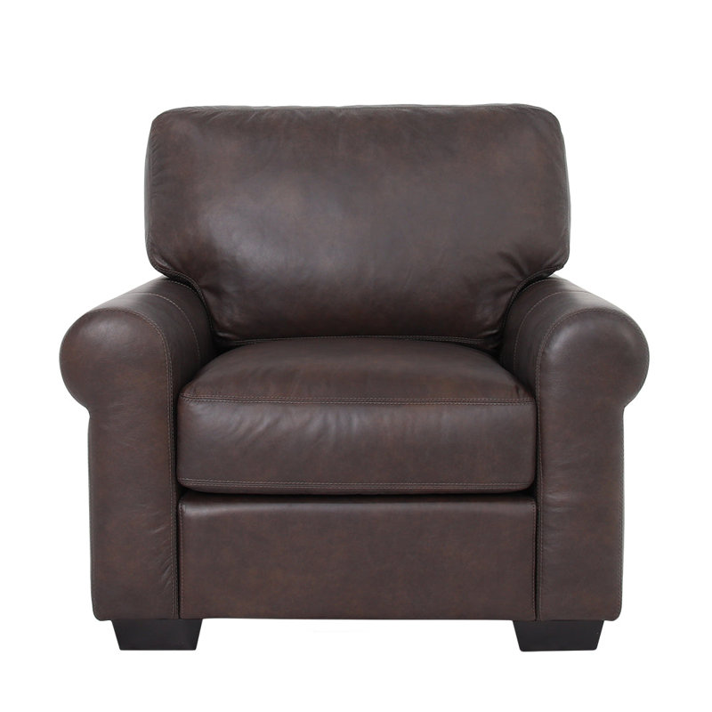 Fauteuil en cuir Florentine , Brun