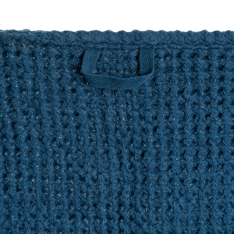 Ensemble de serviettes Waffle, Marine