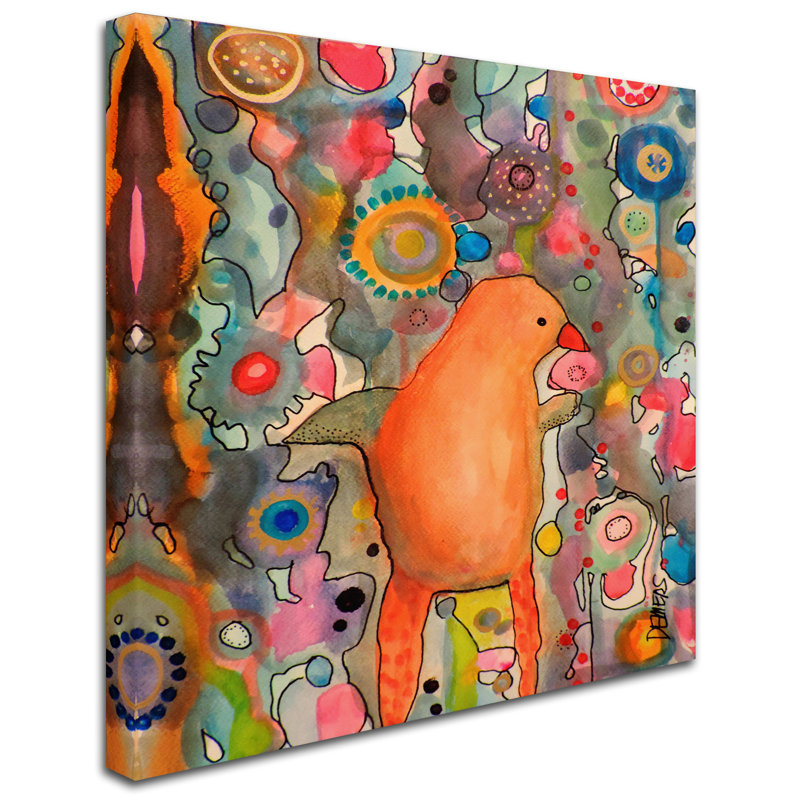 Sylvie Demers Primerose Abstract Canvas Wall Art