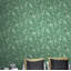 Rouleau de papier peint feuilles tropicales L 33 pi x l 20,5 po Phyllis-1028526747
