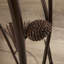 Lampe sur pied brune 58 "Walsh