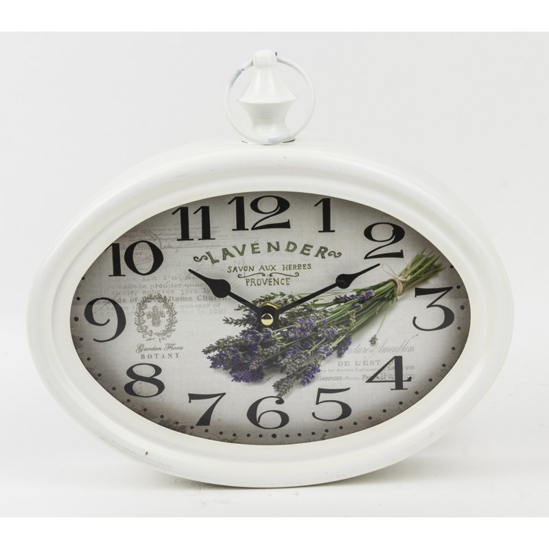 Yoder Metal Wall Clock