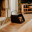 Cozy Wood Basket - Brown-1047630162