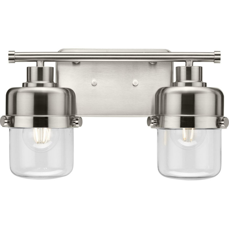 Varnamtown 2 - Light Dimmable Vanity Light, Brushed Nickel