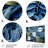 Blue Ferns Cobalt Serenade II Plants & Flowers Wall Decor