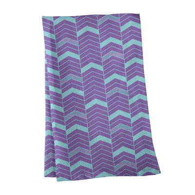 Serviette à thé à chevrons Stephenie