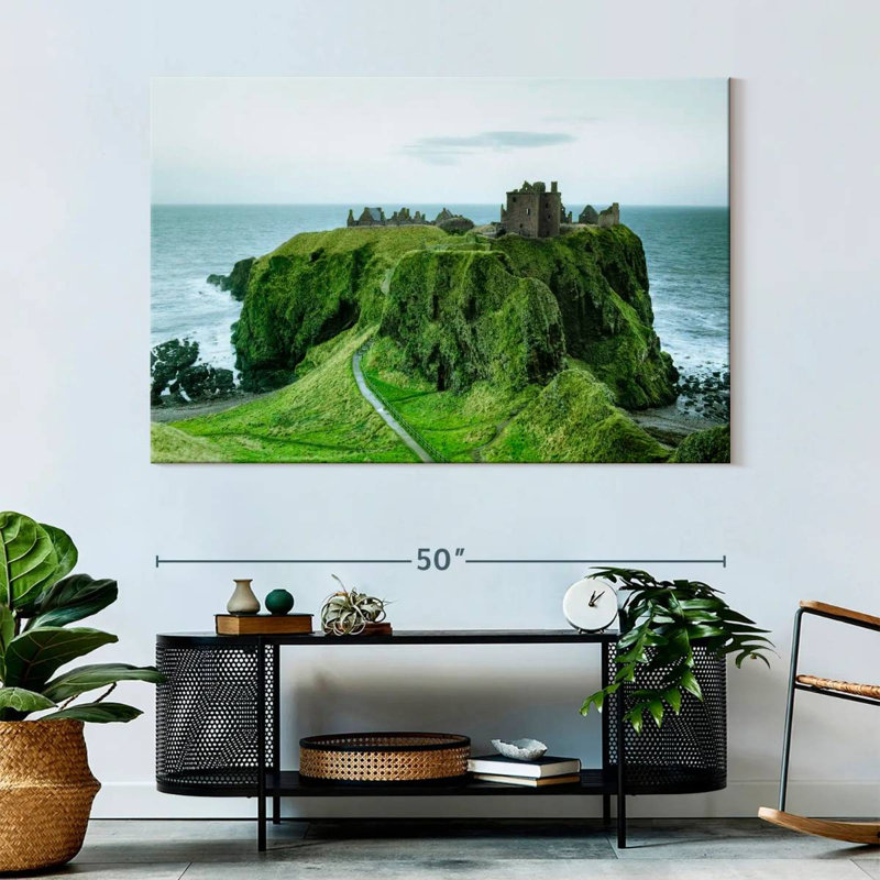 Lilie Dunnottar Castle, H 34 po x l 51 po