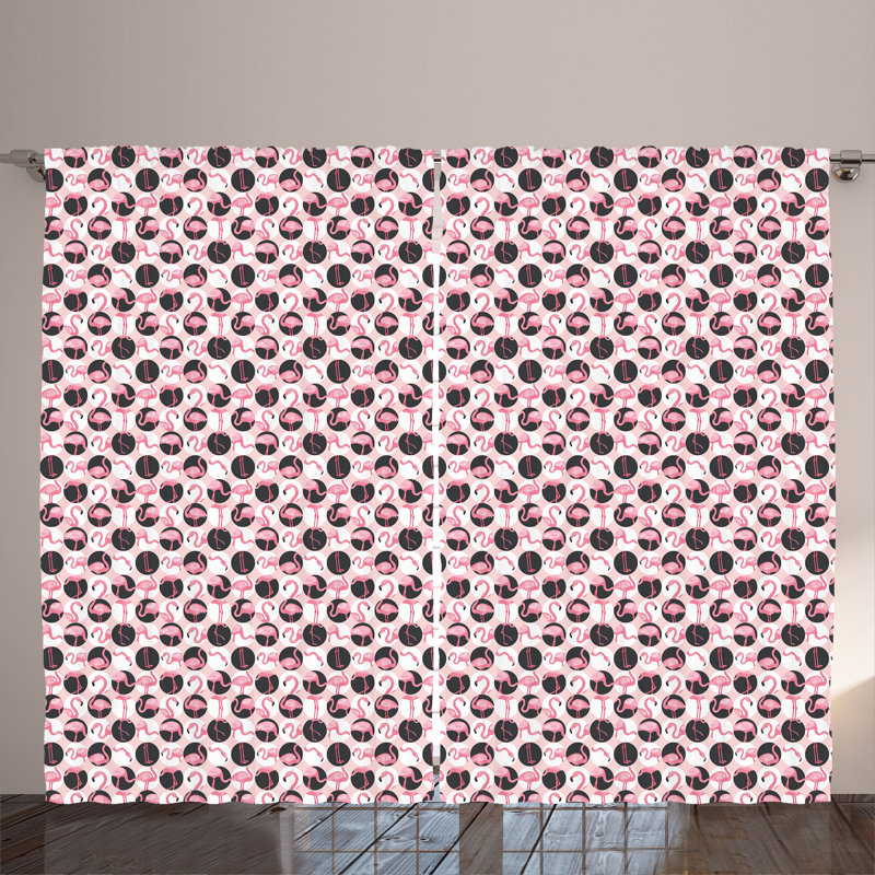 Semi Sheer Curtain Pair
