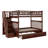 Blaisdell Solid Wood Storage Staircase Bunk Bed with Raised Panel Roll Out Trundle-1560360790-1560360789