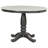 Rectangular Modern Dining Set with Solid Wood Chairs and MDF Tabletop, Seats 4, Soft Gray