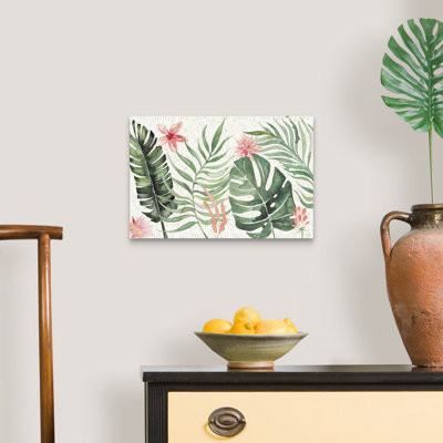 «Paradise Petals I», art mural sur toile