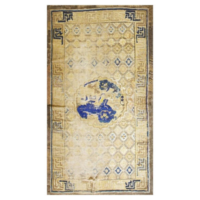Tapis ningxia chinois antique des années 1880