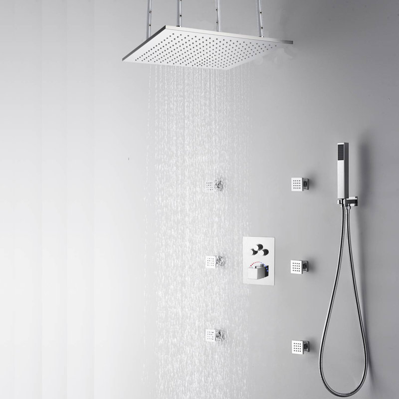 All-In-One Kit with Rough in-Valve, Chrome