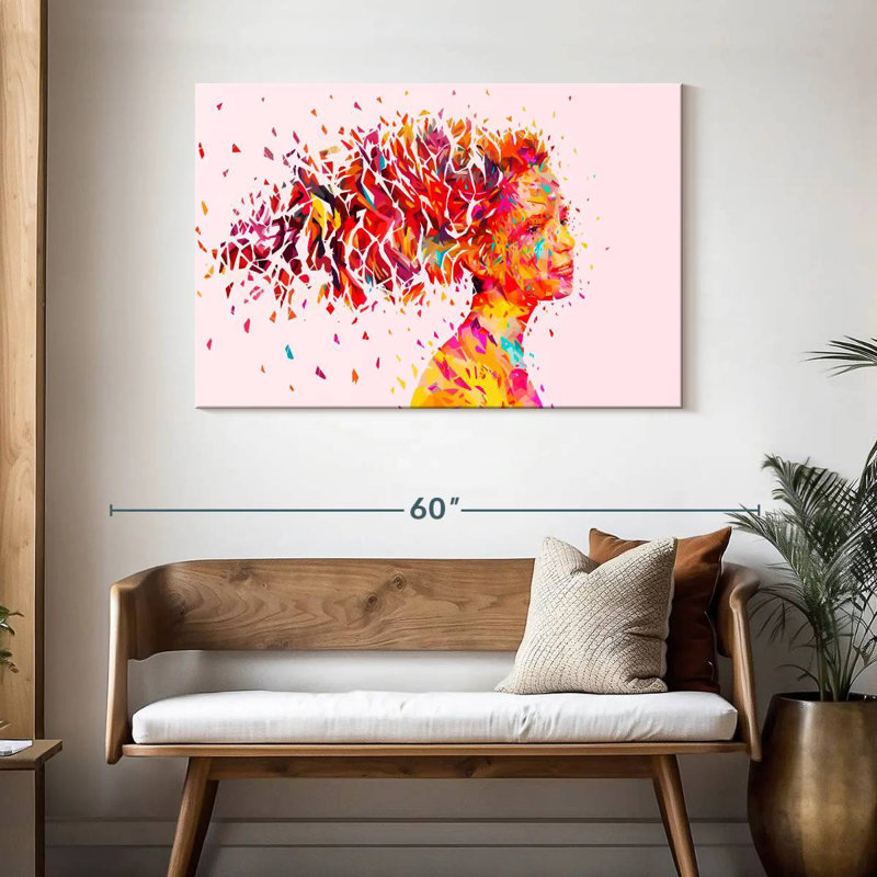 Leisha Wind, 30" H x 45" W