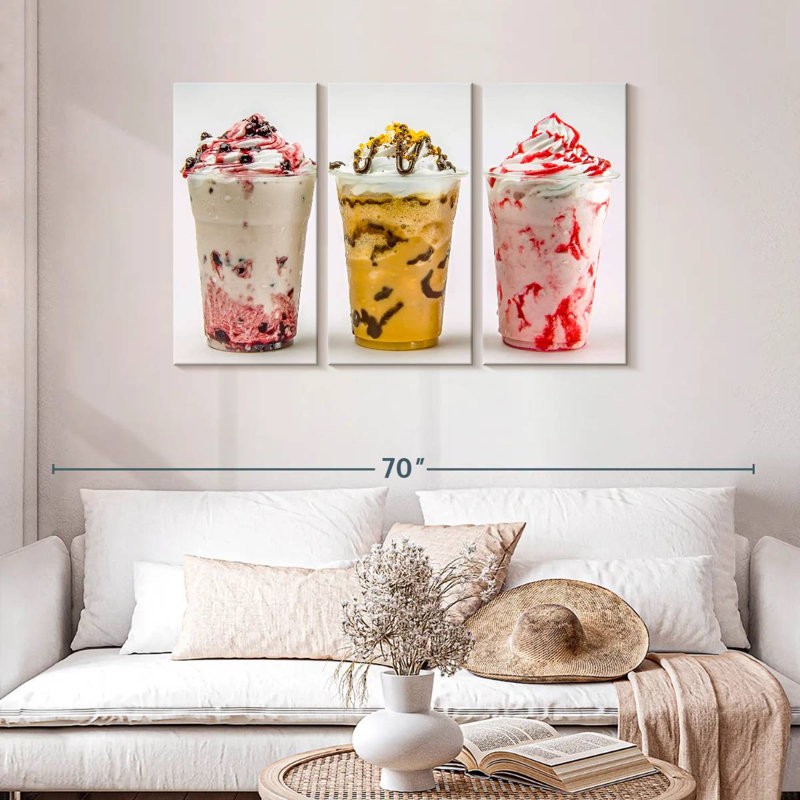 Yarlin Milkshake Frappes, H 28 po x l 45 po