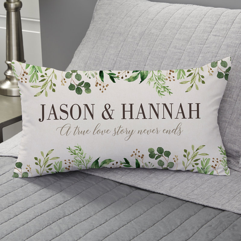 Coussin Laurels Of Love, Oui