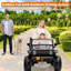 Chariot électrique 24V pour enfants avec télécommande-101942096