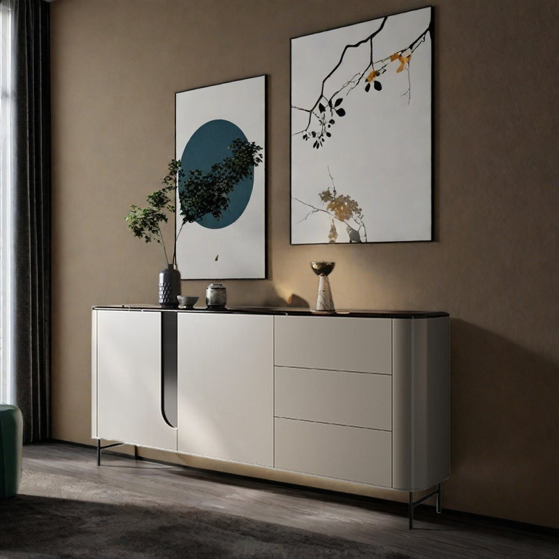 Buffet American Style, H 35,43 po x l 55,12 po x P 15,75 po