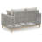 Breshae 58.5'' Wide Straight Loveseat with Cushions