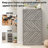 12 Pair Shoe Storage Cabinet-1940768737