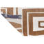 Geometric Area Rug in Ivory/Light Brown-630362177