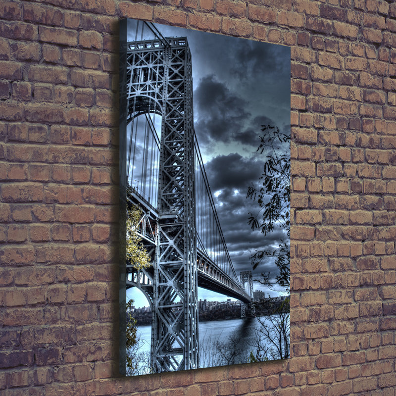 The Bridge Of New York - Wrapped Canvas Print