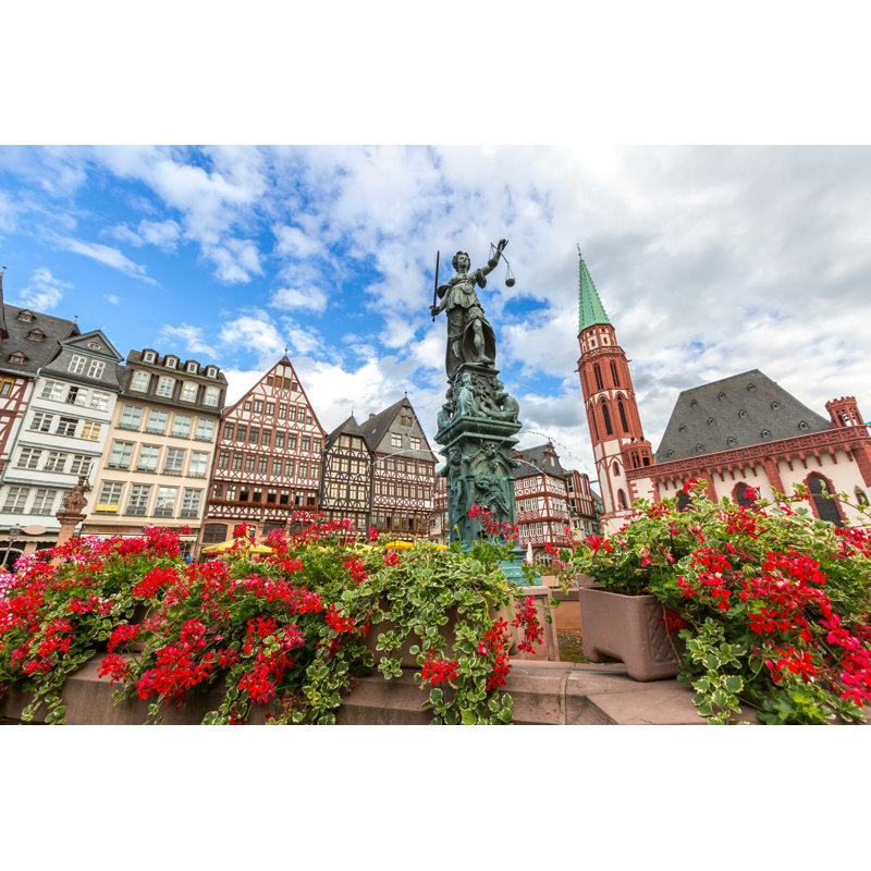 " Frankfurt Old Town " by Vichie81, 8" H x 12" W  