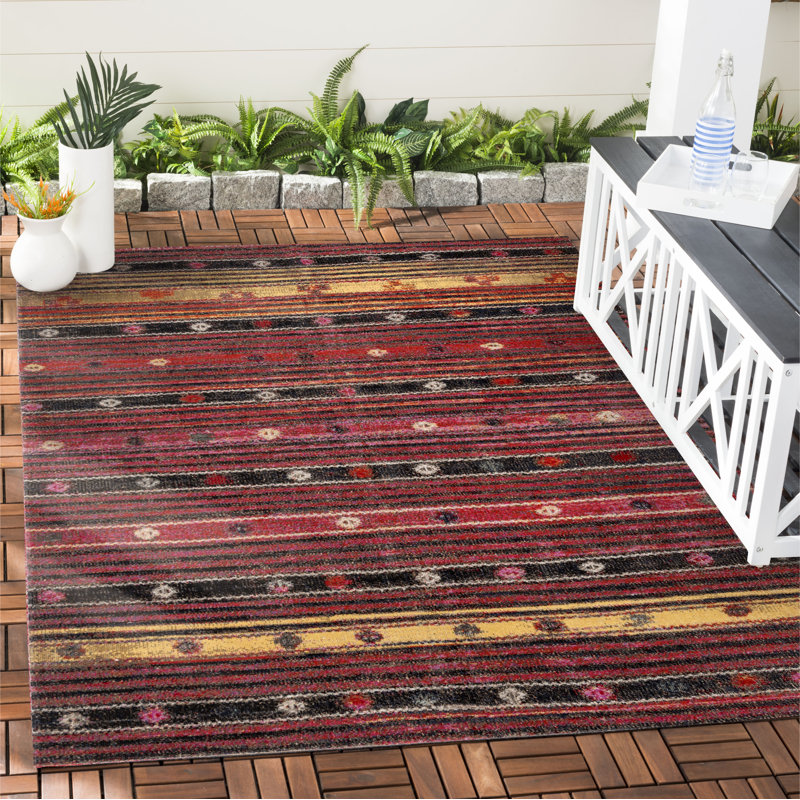 Depuy Performance Southwestern Indoor/Outdoor Area Rug, Rectangle 9' x 12'