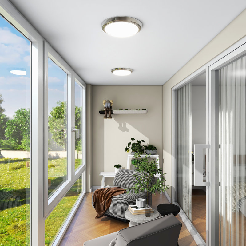 Emanda Dimmable LED Flush Mount(Set of 4)