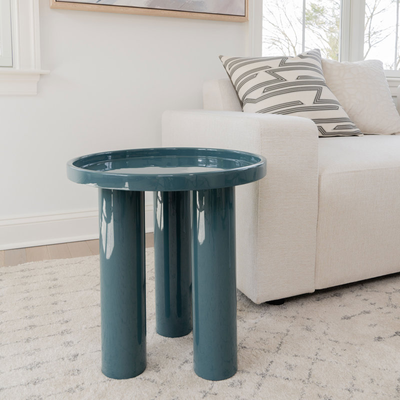 Sofia End Table, Yellow Ochre