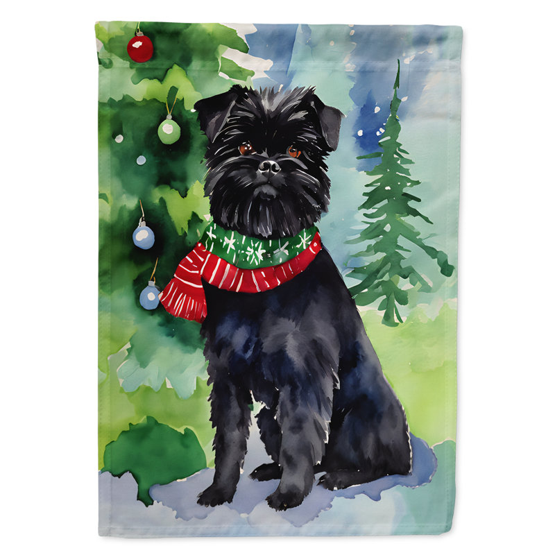 Double Sided Polyester Christmas, 40" H x 28" W