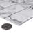 Katina Calacatta 11-5/8 in. x 11-5/8 in. Porcelain Mosaic Floor and Wall Tile
